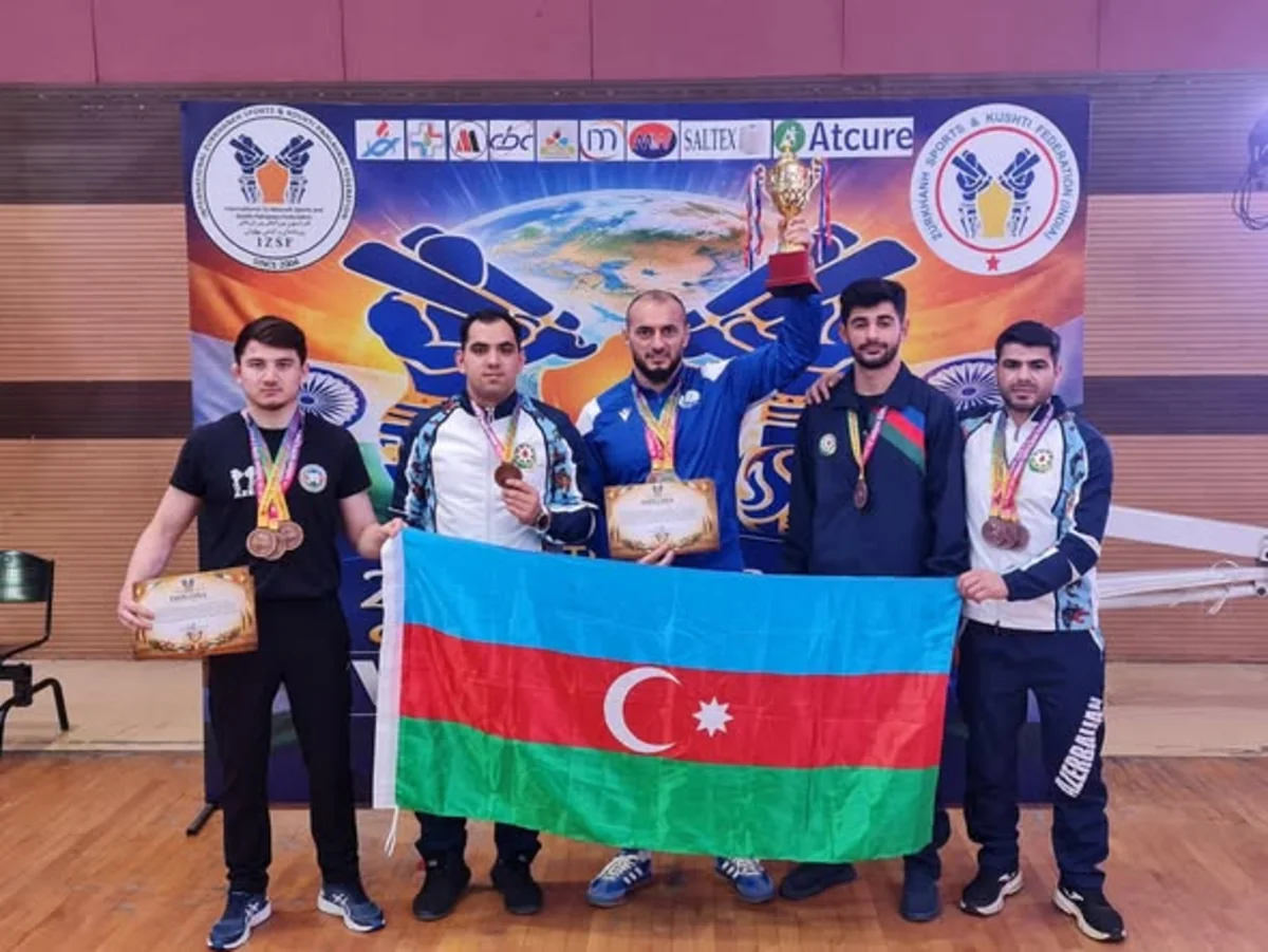 Azərbaycanın zorxana və pəhləvan güləşi millisi Dünya Kubokunda uğurla çıxış edib