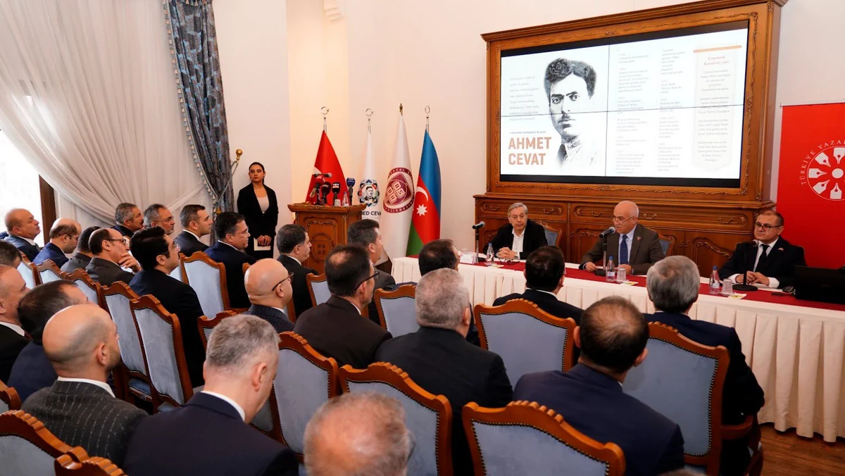Ankarada Əhməd Cavad və Mehmet Akif Ərsoyun xatirəsi anılıb