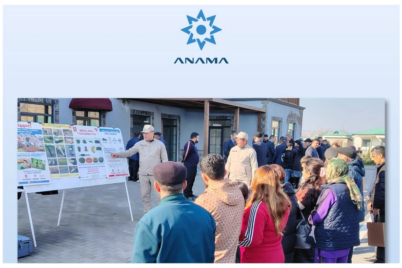 ANAMA Xocalıya köçən sakinlərə maarifləndirmə tədbiri keçib