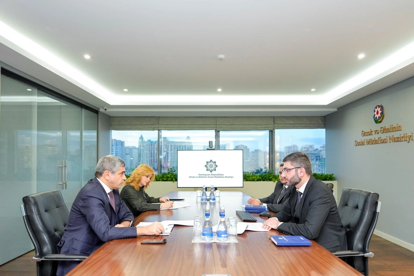 Anar Əliyev IV Yüksəliş müsabiqəsinin qalibləri ilə görüşüb