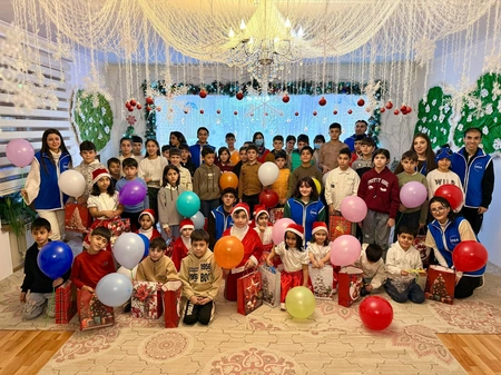 Initiated by Leyla Aliyeva, New Year celebrations for children organized in Ganja