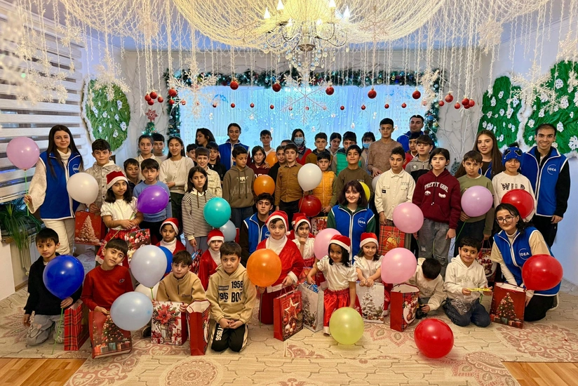 Initiated by Leyla Aliyeva, New Year celebrations for children organized in Ganja