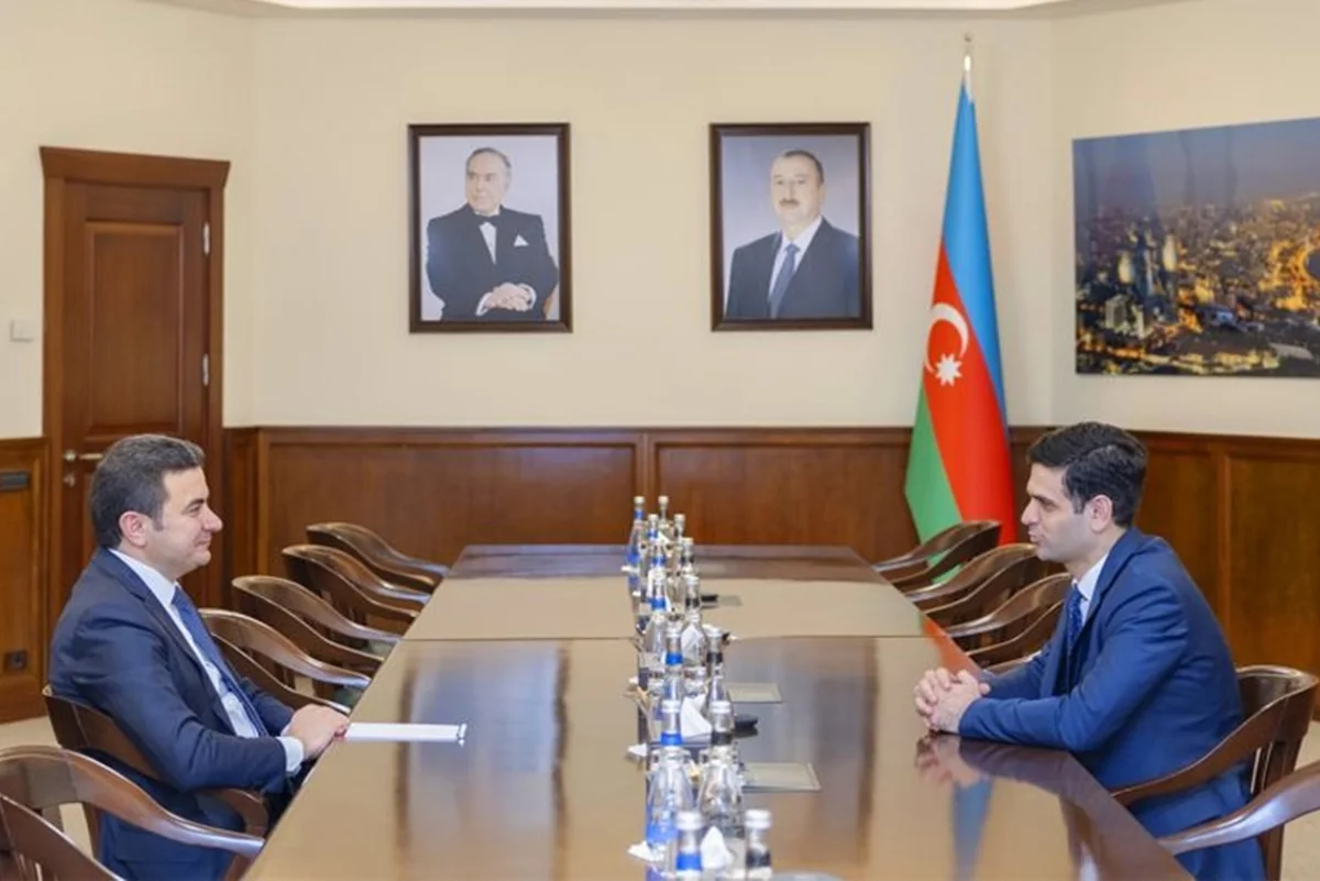 AZAL-da IV Yüksəliş müsabiqəsinin qalibi Şahlar Məmmədovla görüş keçirilib