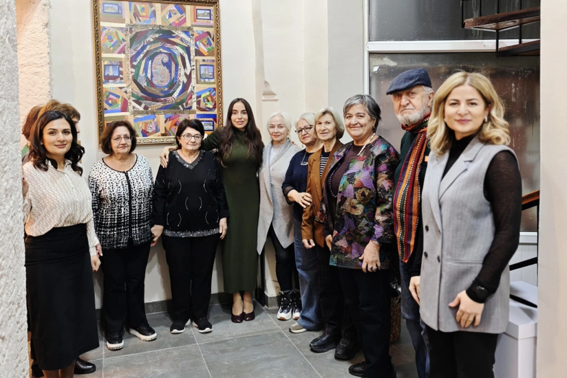 Leyla Aliyeva meets with elderly citizens at 'Yasha' Center