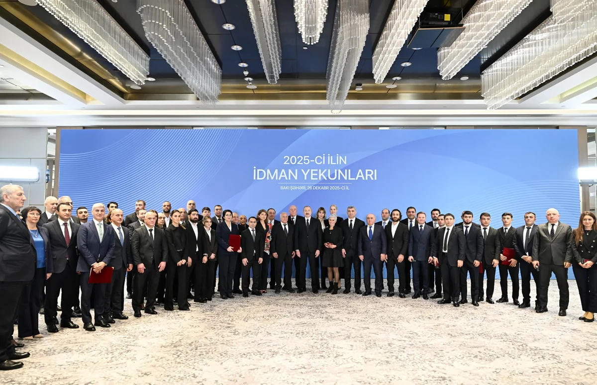 President Ilham Aliyev attends ceremony dedicated to 2025 sports results