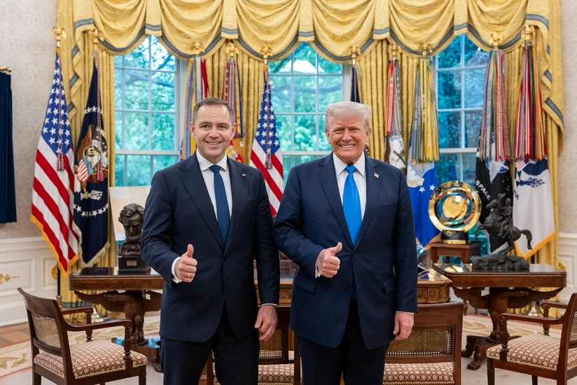 Tramp və Navrotski Polşanın G20 qrupunun işində iştirakını müzakirə ediblər