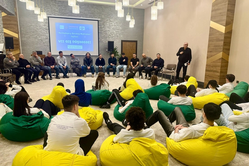 Çempion cüdoçular şəhid övladları üçün qış düşərgəsinin iştirakçıları ilə görüşüblər