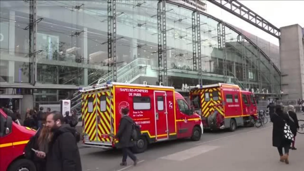 Paris metrosunda sərnişinlərə bıçaqla hücum edən şəxs psixiatrik müalicəyə göndərilib