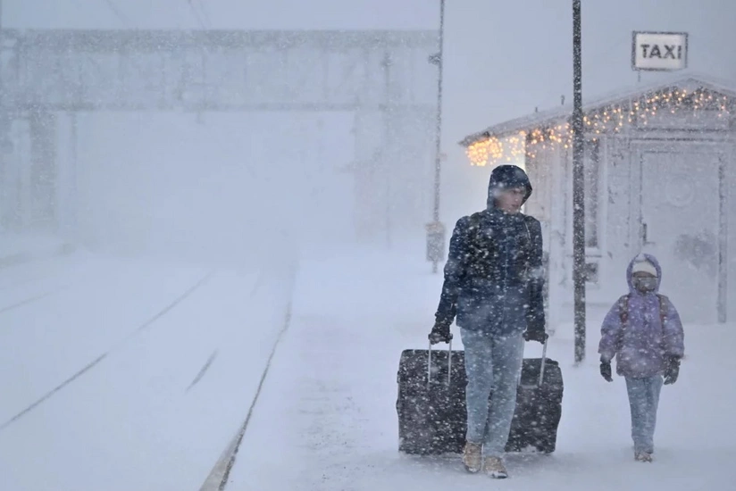 В Швеции три человека погибли из-за снежной бури