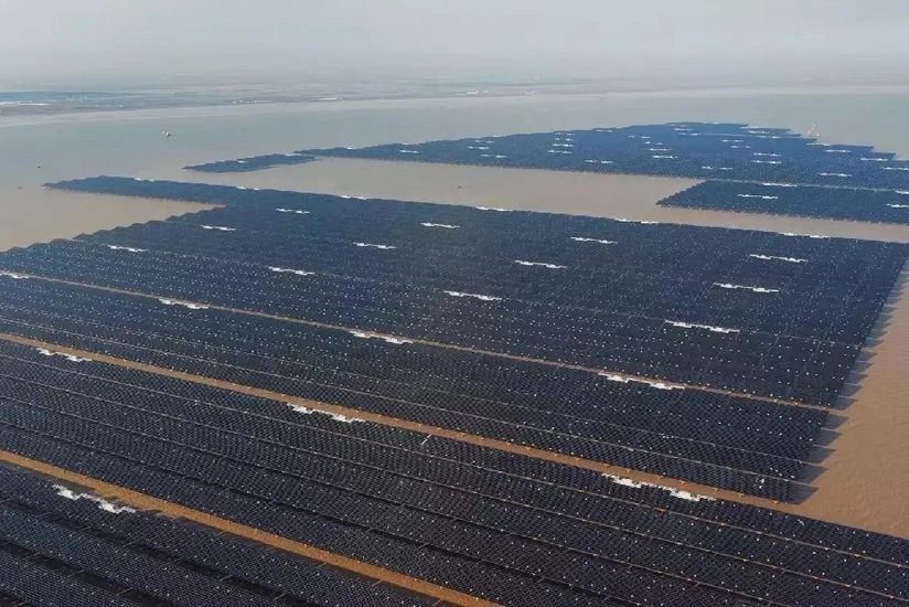 China connects world's largest offshore solar power plant to national grid