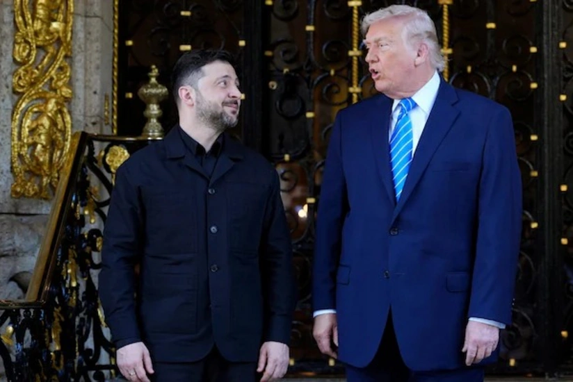 Во Флориде началась встреча Трампа и Зеленского