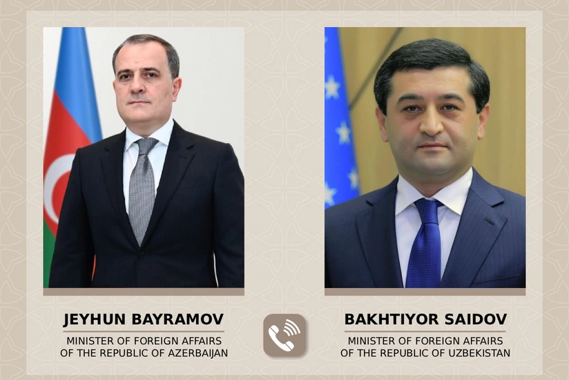 Ceyhun Bayramov özbəkistanlı həmkarı ilə regional məsələləri müzakirə edib - YENİLƏNİB
