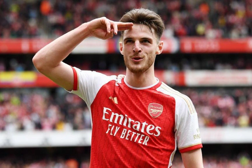 Declan Rice likely to miss Arsenal-Aston Villa due to knee injury