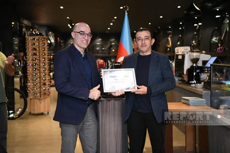 Gənc Peşəkar Velosipedçilər Klubu İctimai Birliyinin ilin yekunlarına aid hesabat görüşü keçirilib