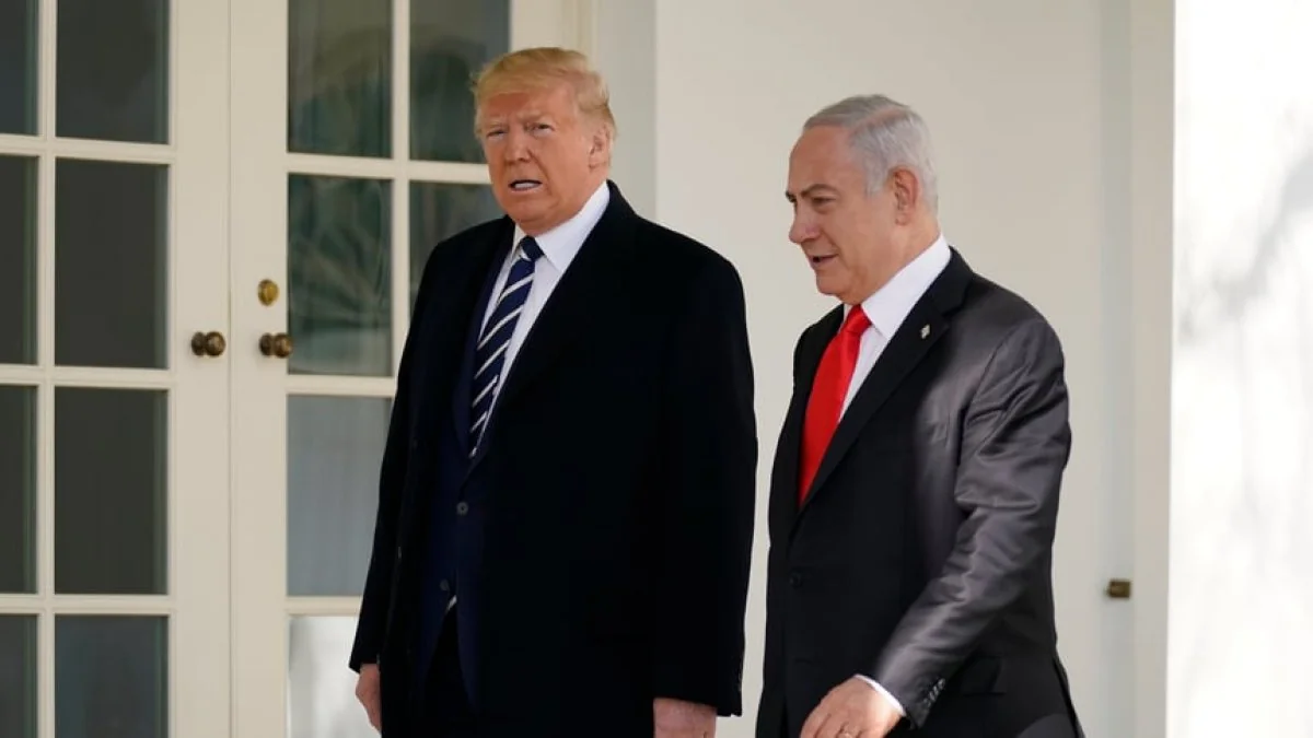 Tramp Netanyahunun Əl Şaraa ilə yola gedəcəyinə ümid etdiyini bildirib