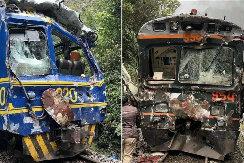 В Перу при лобовом столкновении поездов погиб машинист, пострадали десятки человек