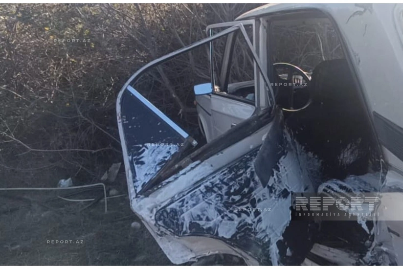 Ucarda iki avtomobil toqquşub, xəsarət alanlar var