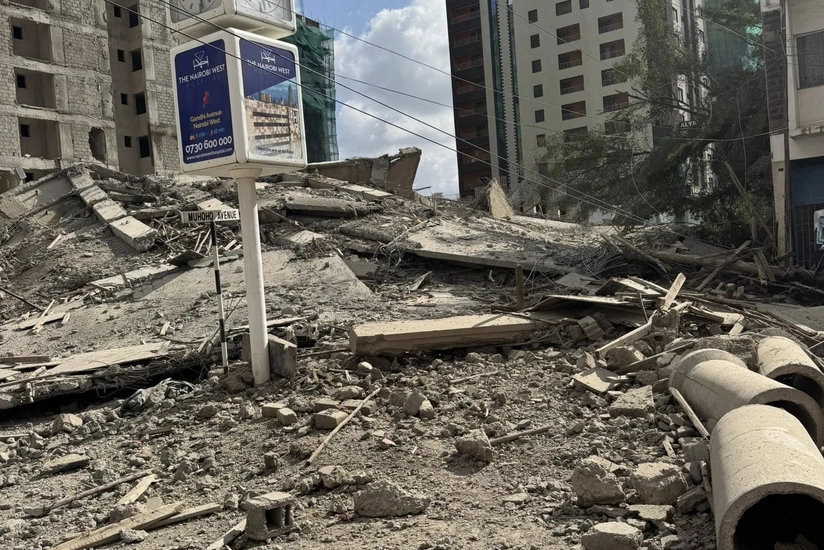 Keniyada çoxmərtəbəli bina uçub, dağıntılar altında qalanlar var
