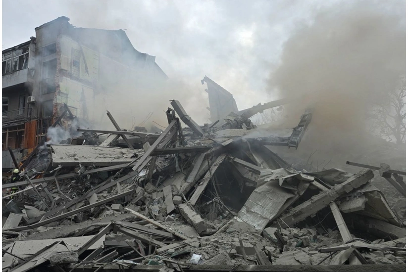 Rusiya qüvvələri Xarkova zərbə endirib, 12 nəfər xəsarət alıb