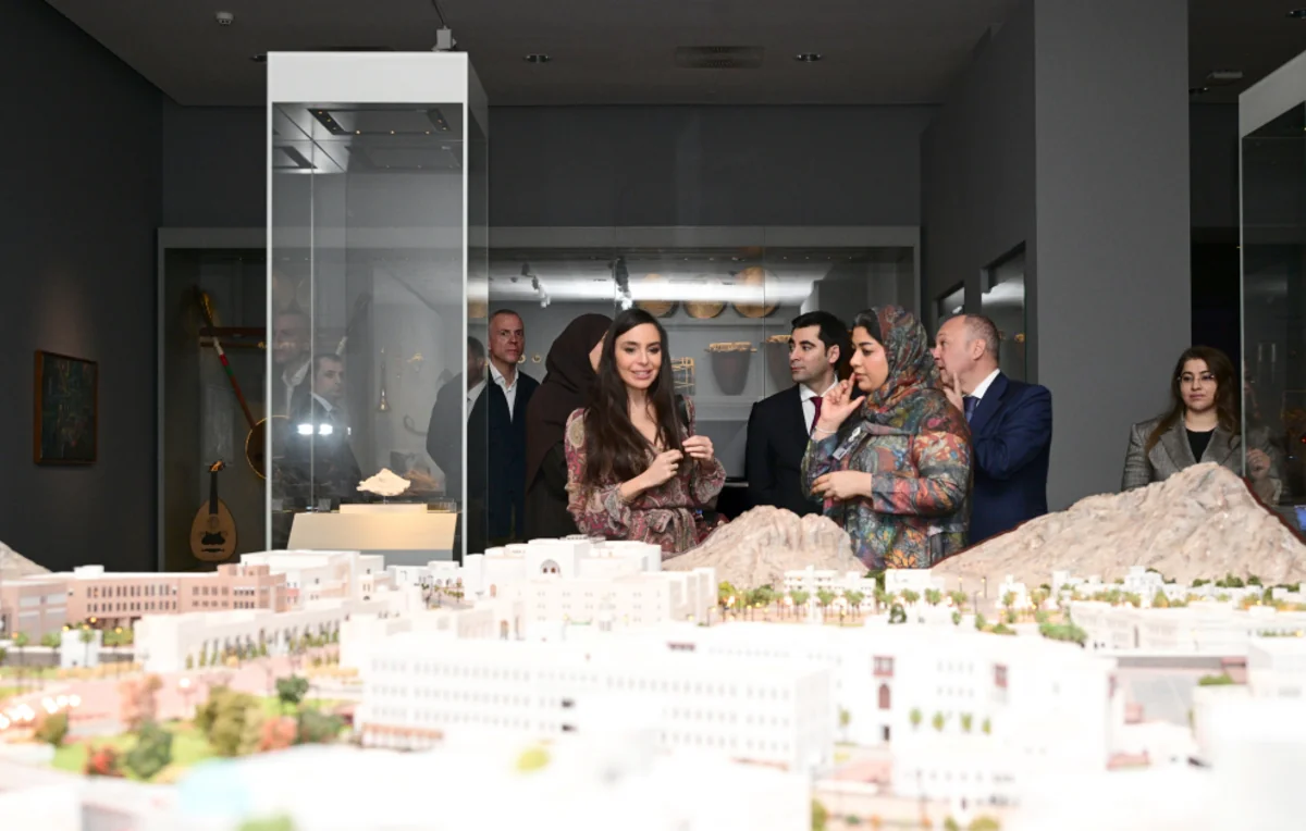 Leyla Aliyeva visits Oman National Museum and Mutrah Souq