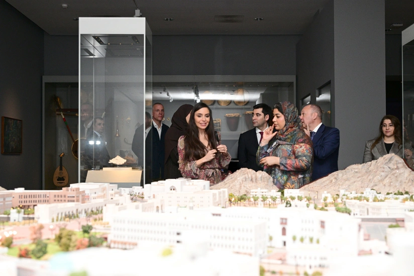Leyla Aliyeva visits Oman National Museum and Mutrah Souq