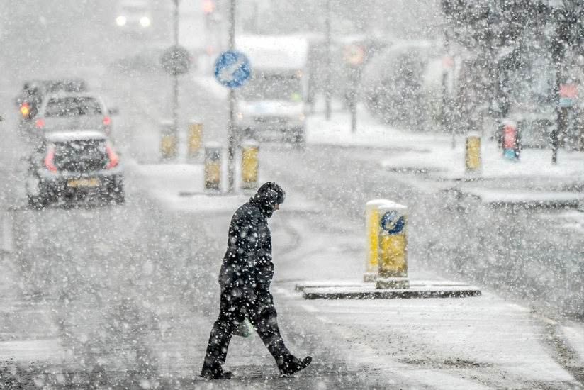 Великобританию с четверга накроет шторм Горетти, ожидается сильный снегопад