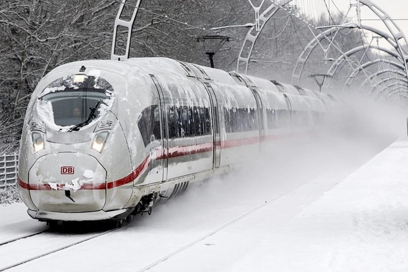 Снегопад в Нидерландах привел к остановке поездов и отмене авиарейсов