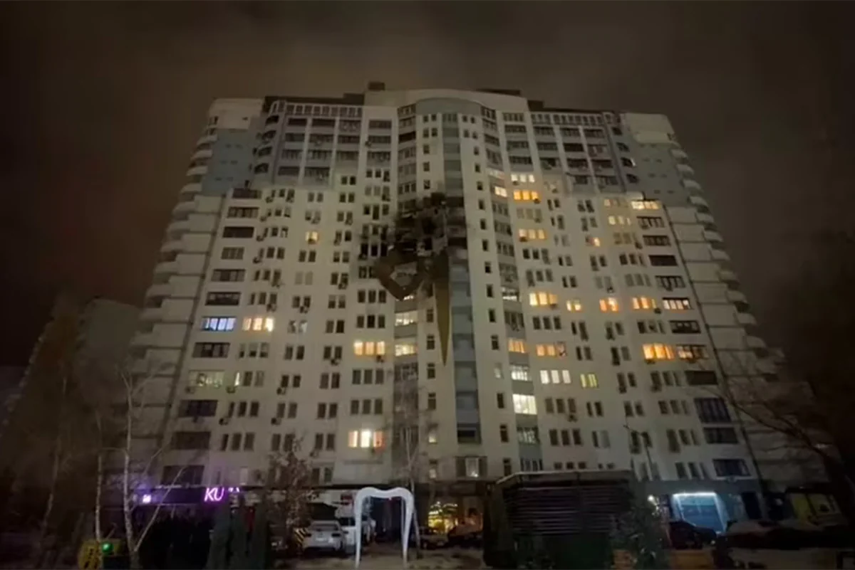 Russian strikes on Kyiv damage utility systems of Ukraine's parliament