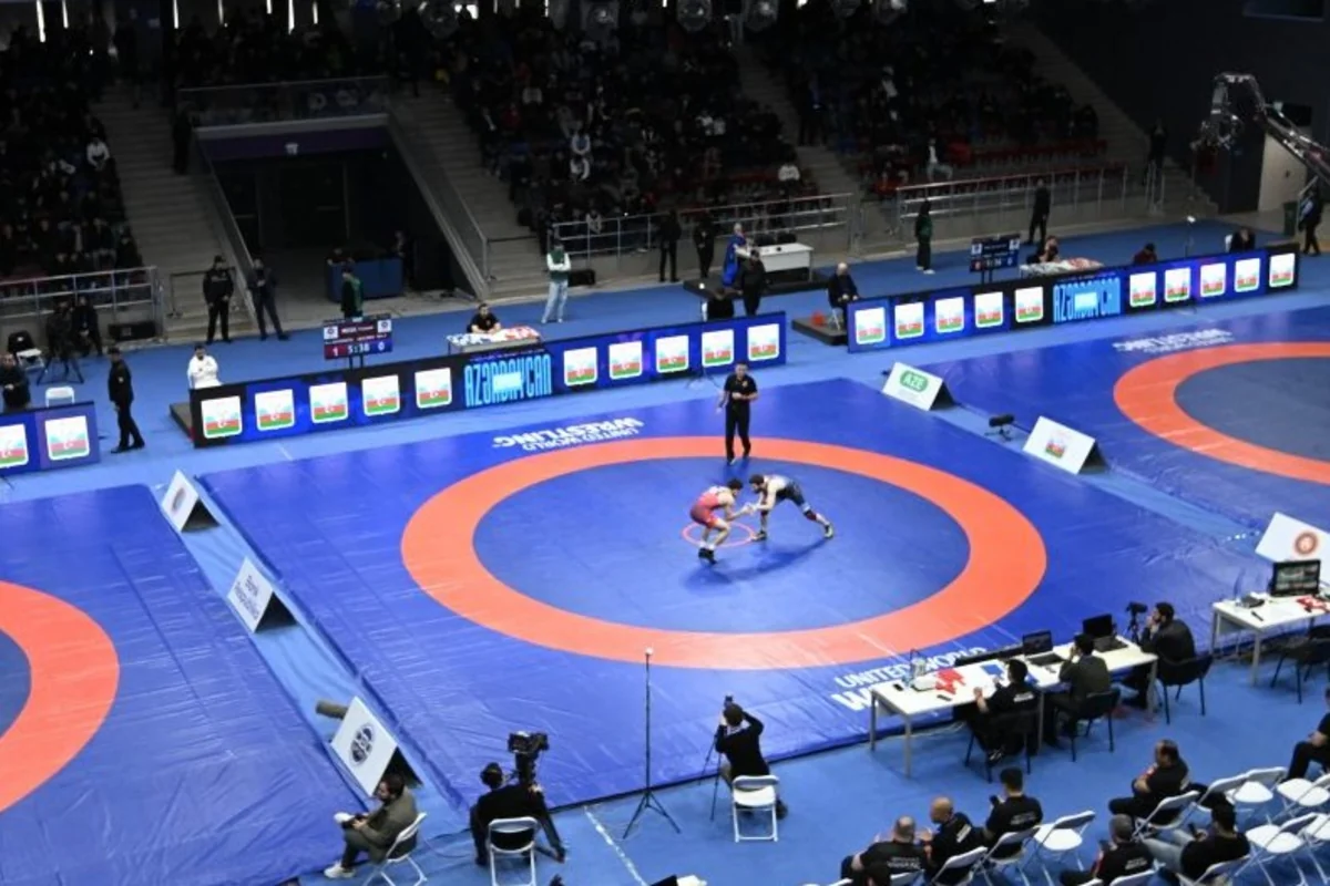 Sərbəst güləş üzrə Azərbaycan çempionatında daha 5 çəkidə final görüşləri keçiriləcək