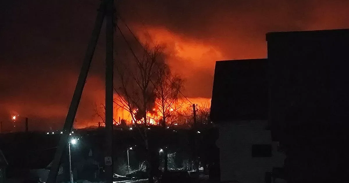 PUA qalıqları Volqoqrad vilayətindəki neft bazasında yanğına səbəb olub