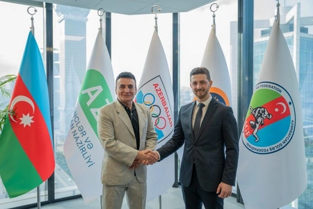 Azərbaycanın güləş millisinin yeni baş məşqçisi: Olimpiadanın qızıl medalını qazanmaq istəyirik