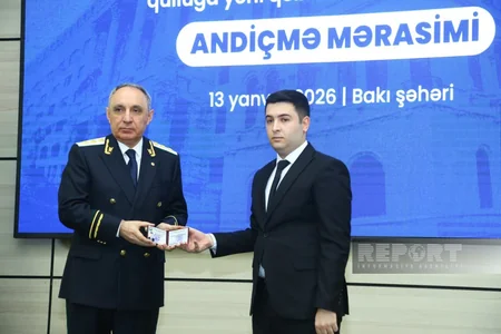 Prokurorluq orqanlarında qulluğa yeni qəbul edilən əməkdaşlar and içib