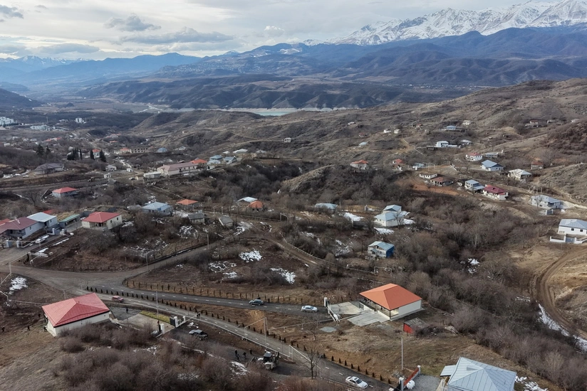 Ağdərənin Heyvalı kəndində sakinlərin içməli su ilə təmin olunması üçün 60 kubmetrlik çən quraşdırılıb