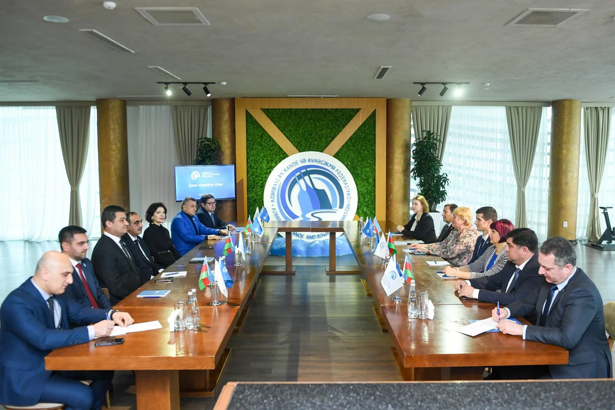 Azərbaycan Kanoe və Avarçəkmə Federasiyasının hesabat xarakterli iclası keçirilib