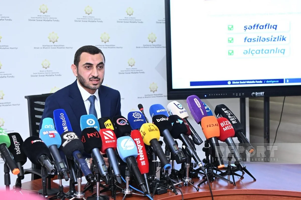 DSMF sədri: Ötən il aztəminatlı ailələrə 420 milyon manat ünvanlı sosial yardım ödənilib