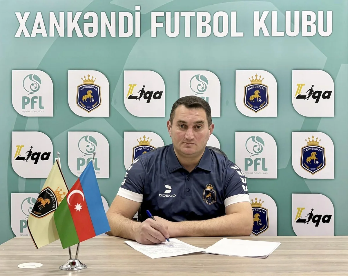 Xankəndinin yeni baş məşqçisi: Klubun tarixinə düşdüyüm üçün çox sevinirəm