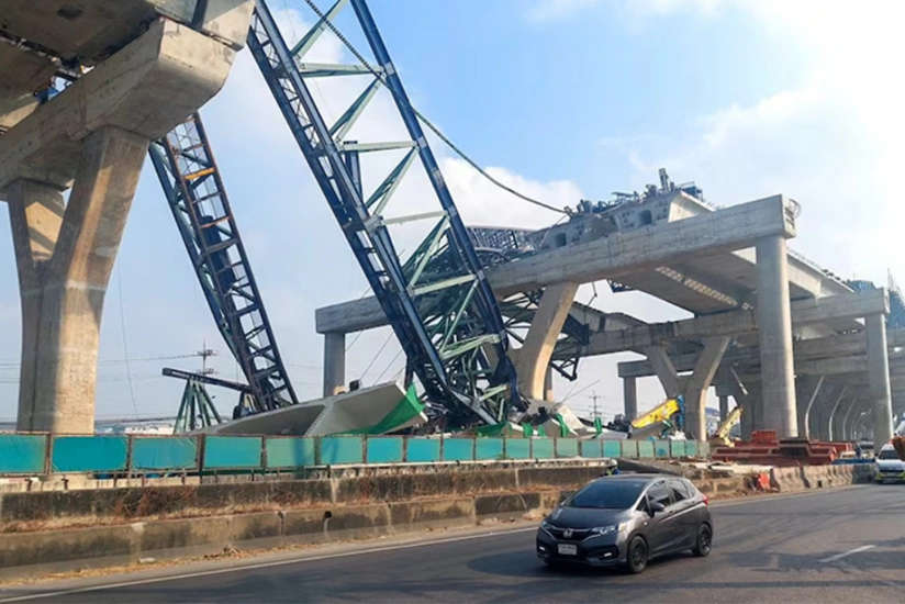 Another crane collapses in Thailand killing 2 people, police say