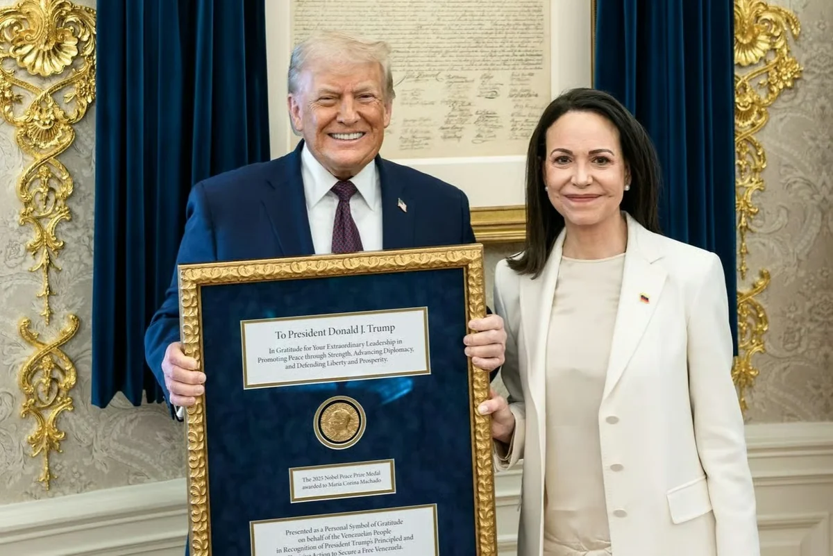 Trampa sülh medalının təqdimatı – Maçadodan Nobel Komitəsinin səhvinə düzəliş - ŞƏRH