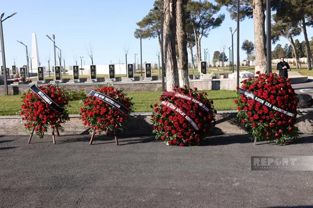 Azərbaycanın Milli Qəhrəmanı Şahin Tağıyev dəfn olunub - YENİLƏNİB