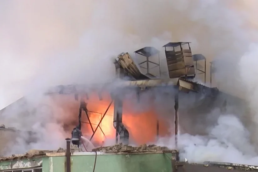 Ərzurumda mebel müəssisəsində partlayış olub, iki nəfər ölüb