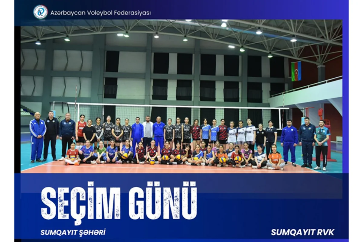 Azərbaycan Voleybol Federasiyası növbəti seçimlərini Sumqayıtda həyata keçirib