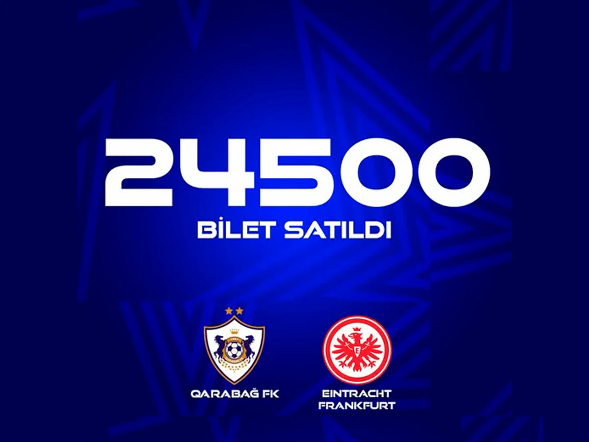 Qarabağ - Ayntraxt oyununa indiyədək satılmış biletlərin sayı açıqlanıb