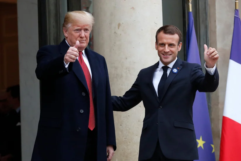 Макрон: Позиция Трампа по российско-украинскому конфликту изменилась