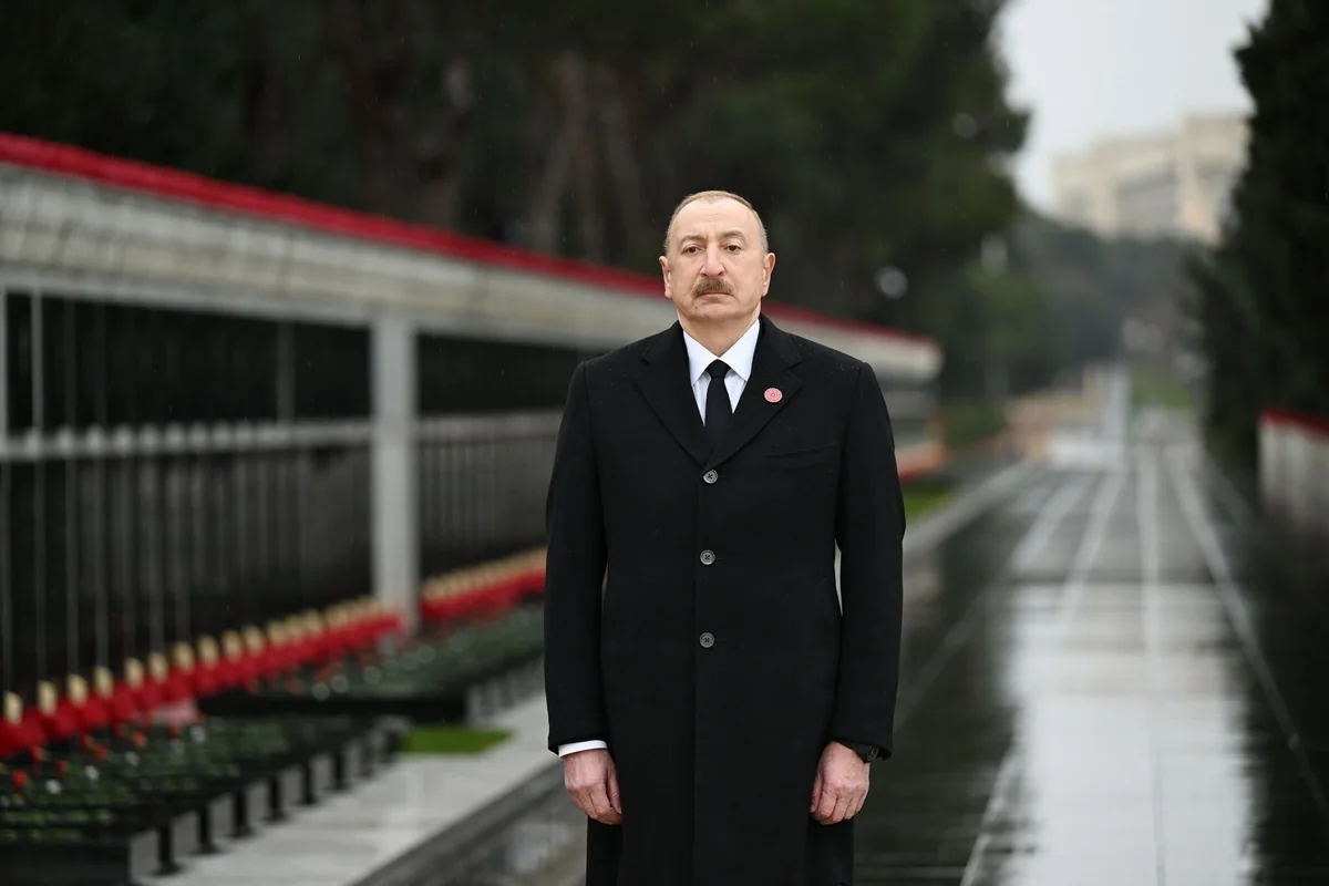 President Ilham Aliyev shares post on 20 January tragedy