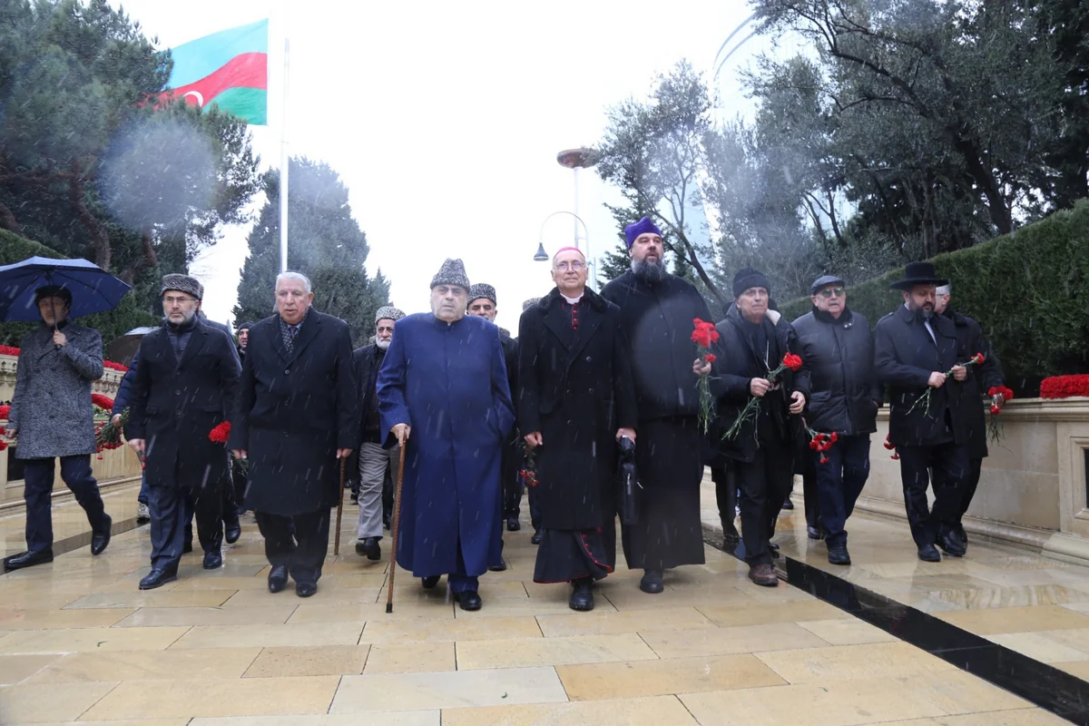 Heads of religious confessions, religious figures in Azerbaijan commemorate 20 January tragedy victims