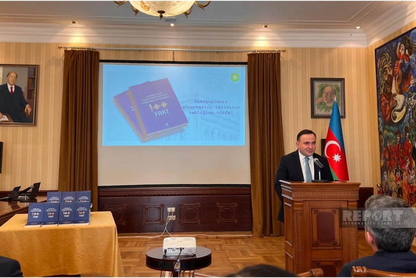 BP presents book '100 Most Interesting Facts about Azerbaijan Democratic Republic'