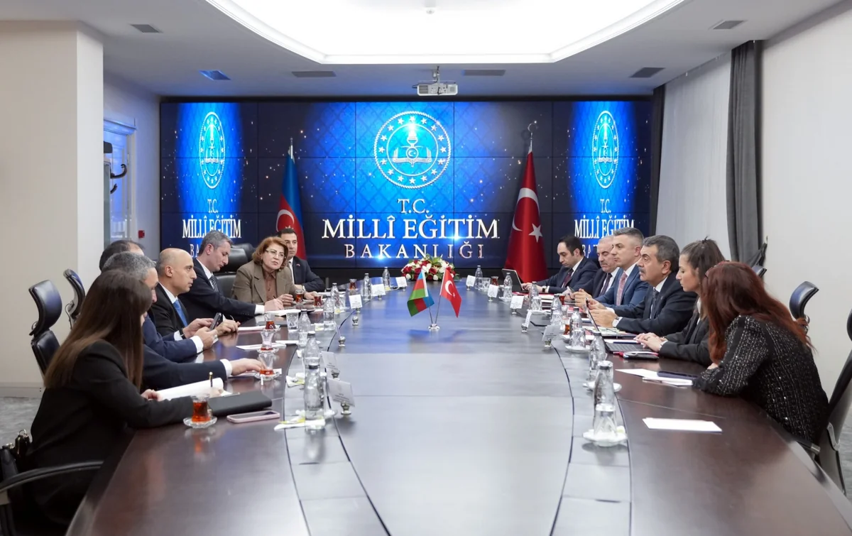 Azərbaycanla Türkiyə ümumi və peşə təhsili üzrə əməkdaşlığı müzakirə edib