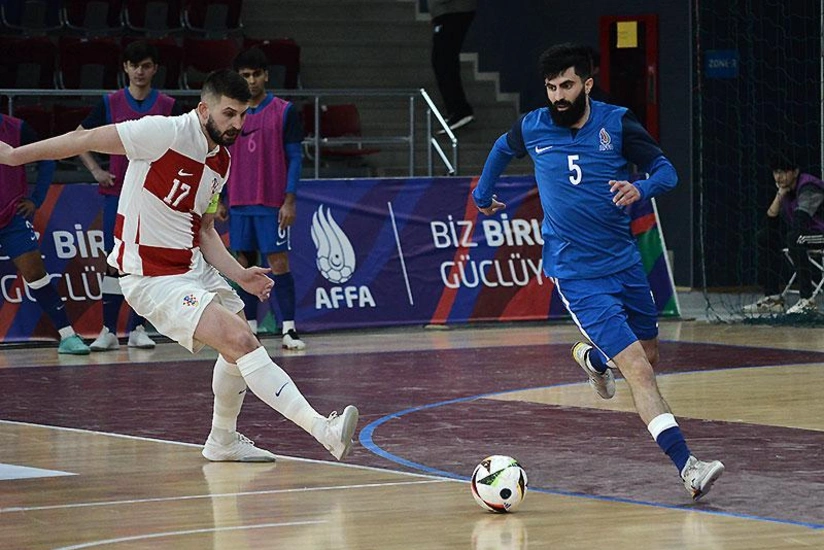 Azərbaycan millisinin futzalçısı: Yeni ildəki ilk oyunları qələbə ilə başa vurmaq istəyirik