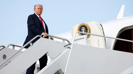 Tramp Dünya İqtisadi Forumunda iştirak etmək üçün Davosa gedir