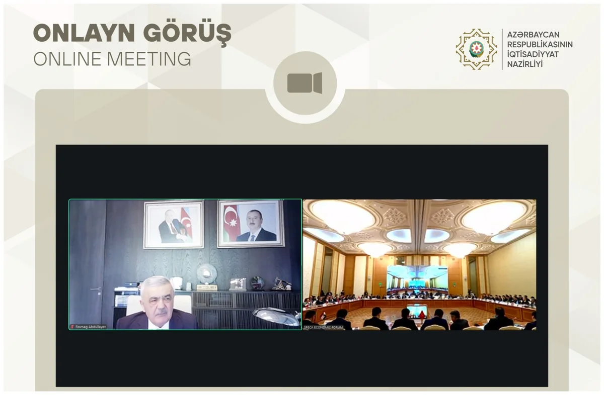 Azərbaycan SPECA İqtisadi Forumunda təmsil olunub